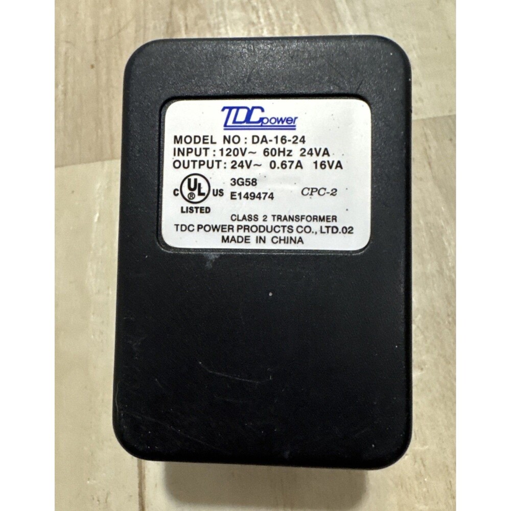 TDC Power Supply Products DA-16-24  Class 2 TRANSFORMER ONLY